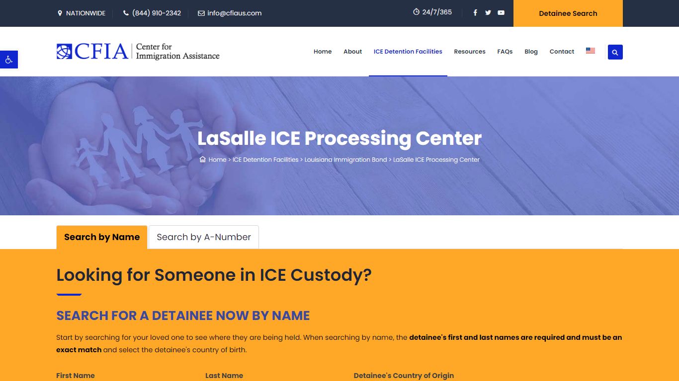 LaSalle ICE Processing Center - Center for Immigration Assistance